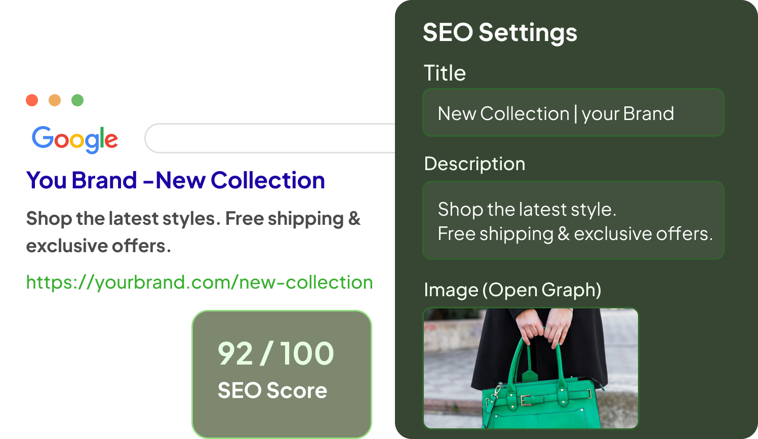 Built-In SEO Controls